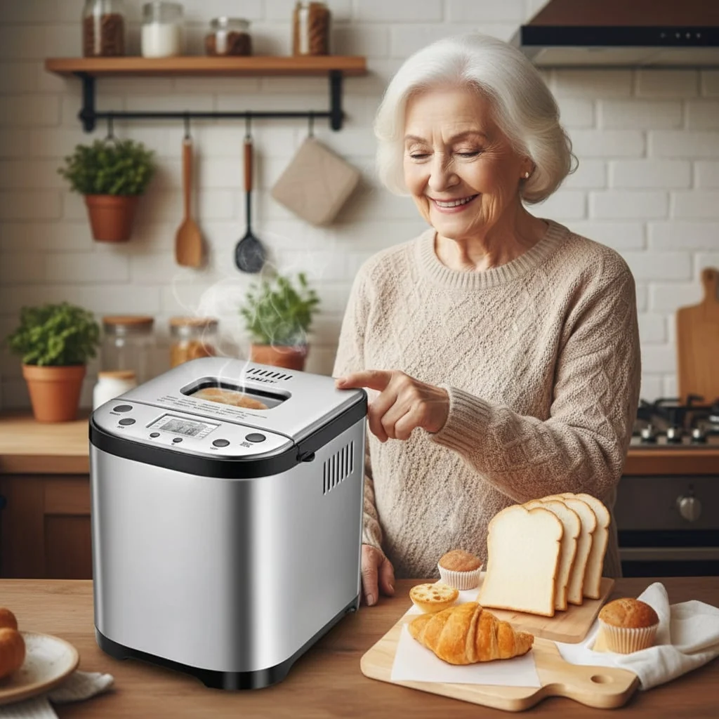Automatic Bread Maker Digital Home Kitchen Appliance - Image 2